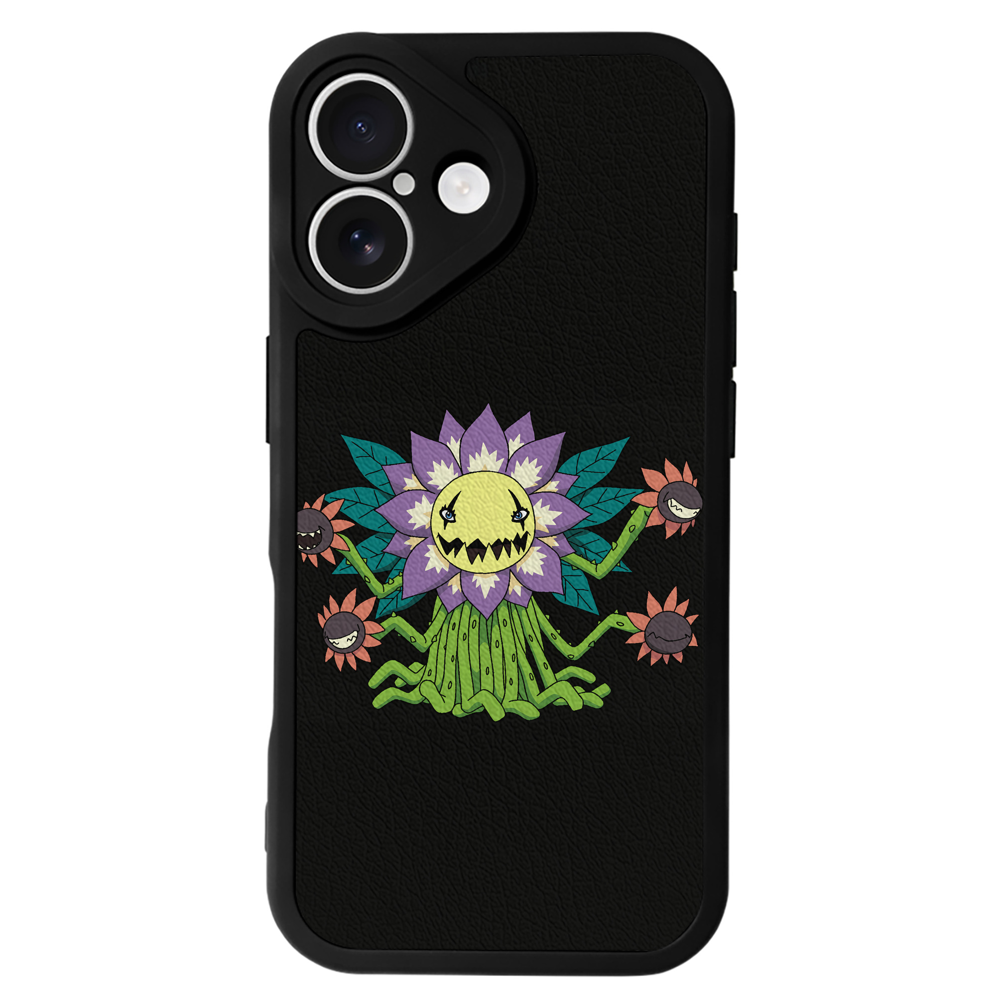 （画像用） Digimon デジタルモンスター/デジモン 【iPhone 16シリーズ対応】シリコンスマホケース（レザー調） 材質：シリコン